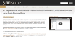 Desktop Screenshot of biokepler.org